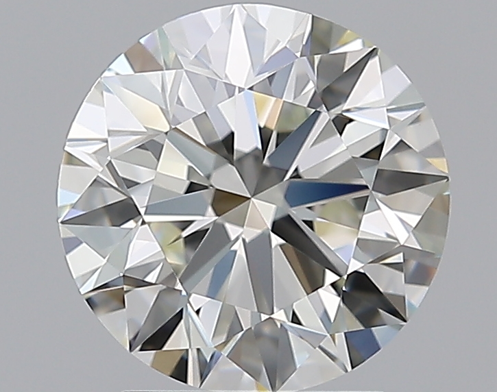 2.5 CaratJ-VVS2 EX Cut Round Diamond