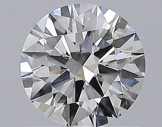 0.9 CaratF-VS2 EX Cut Round Diamond