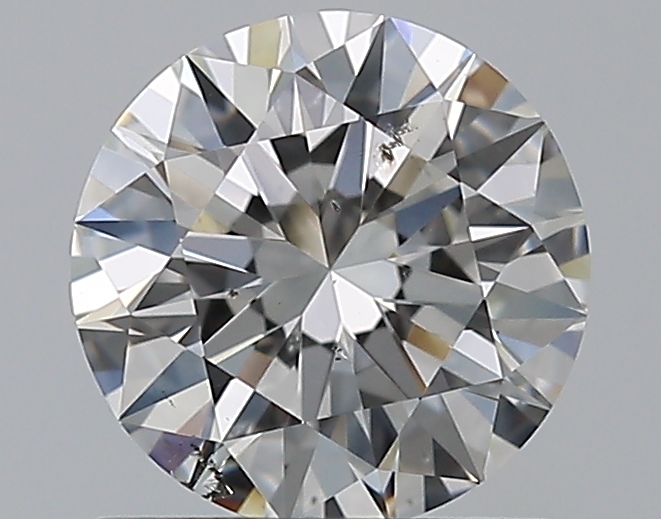 1 CaratG-SI2 EX Cut Round Diamond