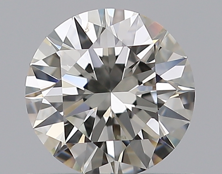 0.7 CaratI-SI2 EX Cut Round Diamond