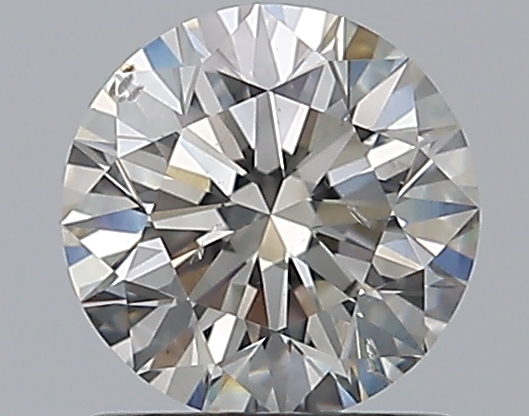 0.96 CaratH-SI2 EX Cut Round Diamond