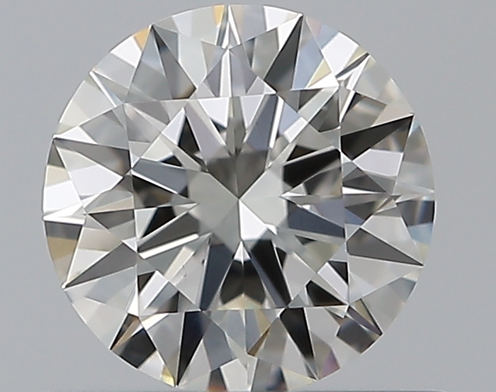 0.57 CaratI-VS1 EX Cut Round Diamond