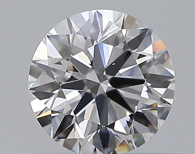 0.5 CaratE-VS2 EX Cut Round Diamond