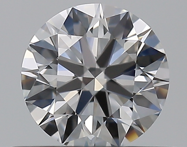 0.5 CaratE-VVS1 EX Cut Round Diamond