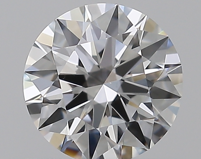 0.5 CaratF-VS2 EX Cut Round Diamond