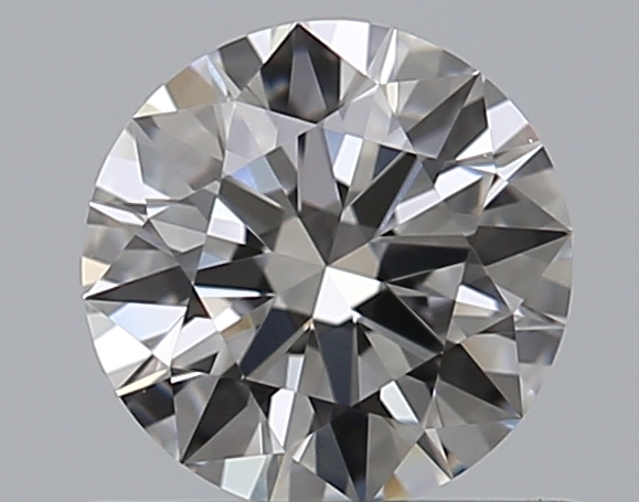 0.5 CaratE-VVS1 EX Cut Round Diamond
