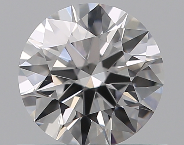 0.6 CaratD-VVS1 EX Cut Round Diamond