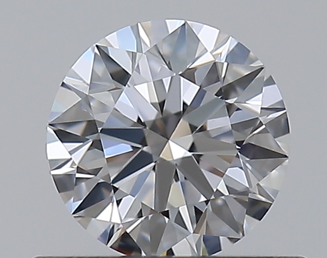0.5 CaratD-VVS1 EX Cut Round Diamond