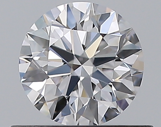 0.51 CaratD-SI1 EX Cut Round Diamond