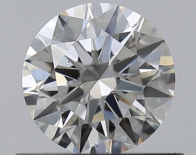 0.53 CaratI-VS2 EX Cut Round Diamond
