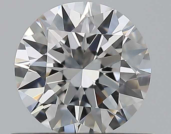 0.59 CaratF-IF EX Cut Round Diamond