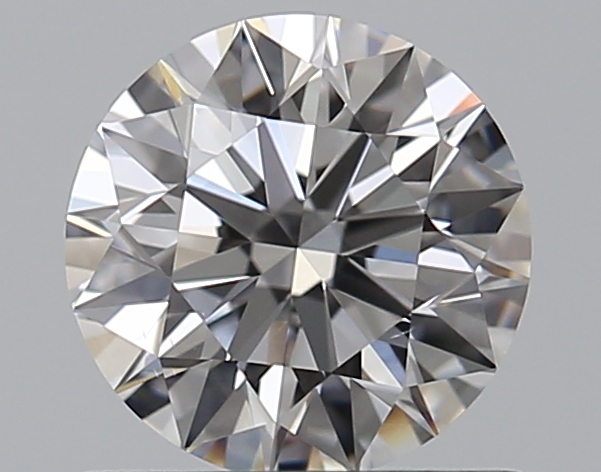 0.65 CaratD-VVS2 EX Cut Round Diamond