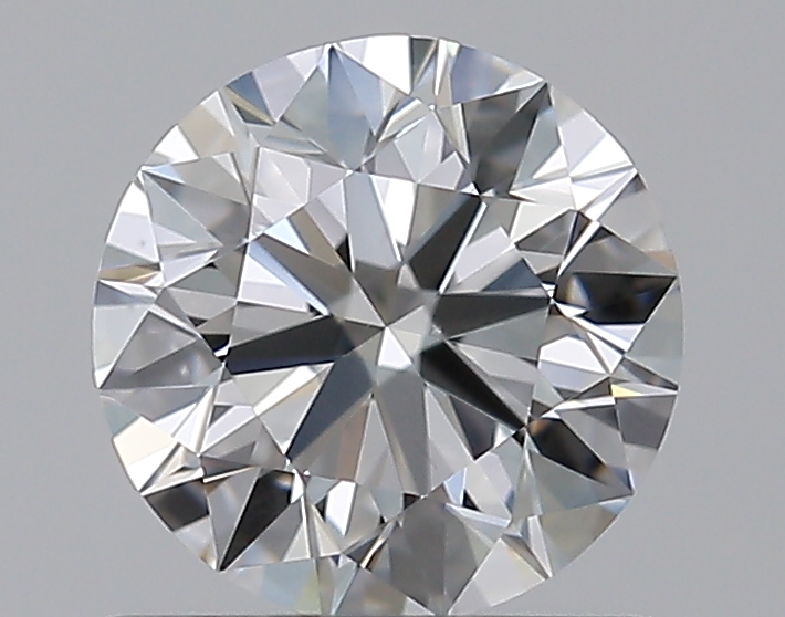 0.75 CaratE-VS2 EX Cut Round Diamond