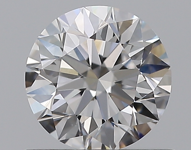 0.7 CaratE-VS2 EX Cut Round Diamond