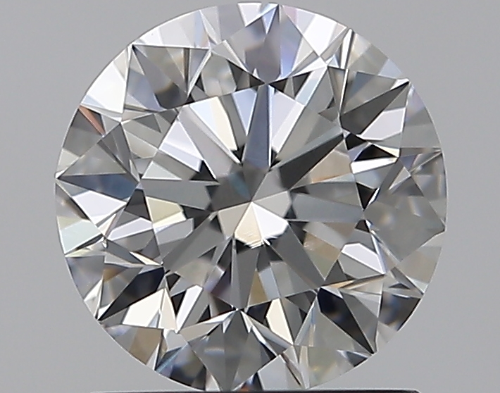 1.3 CaratF-VS1 EX Cut Round Diamond