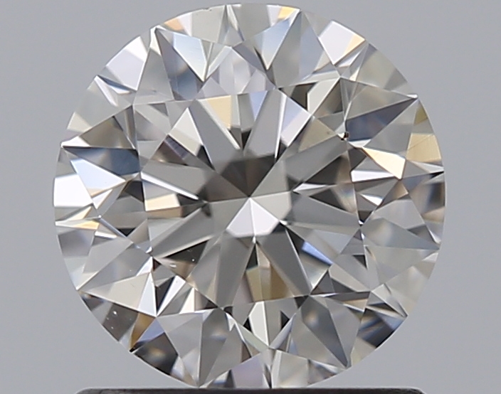 0.9 CaratI-VS2 EX Cut Round Diamond