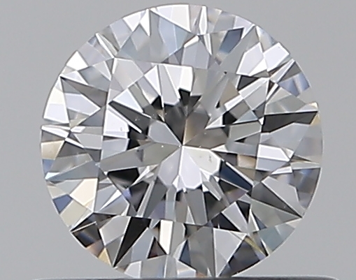 0.5 CaratF-VS2 EX Cut Round Diamond