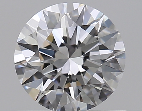 0.65 CaratD-VVS1 EX Cut Round Diamond