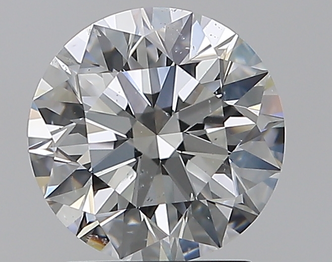 2.01 CaratE-SI1 EX Cut Round Diamond