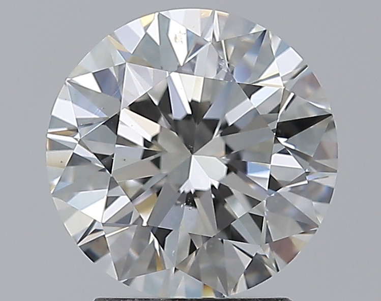 2.51 CaratG-SI1 EX Cut Round Diamond