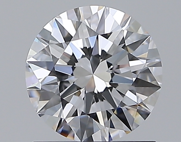 1 CaratD-VVS1 EX Cut Round Diamond