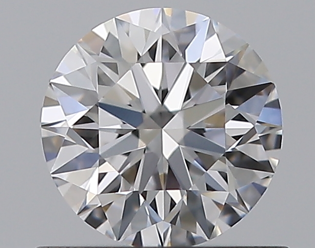 0.66 CaratD-IF EX Cut Round Diamond