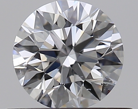 0.5 CaratD-SI1 EX Cut Round Diamond