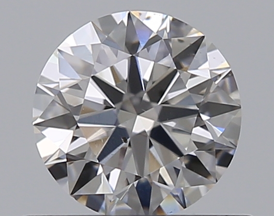 0.43 CaratD-SI1 EX Cut Round Diamond