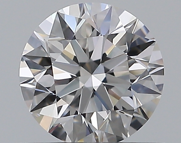 0.55 CaratE-VS1 EX Cut Round Diamond