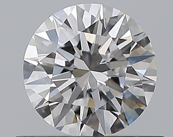 0.52 CaratE-VS1 EX Cut Round Diamond