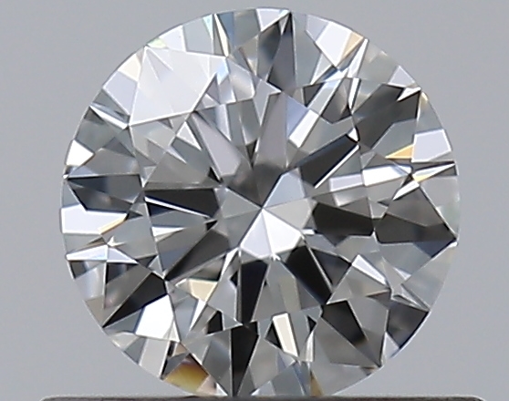 0.5 CaratF-VS1 EX Cut Round Diamond