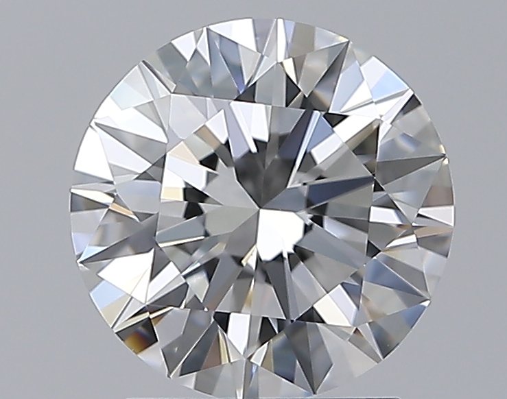 2 CaratE-VS1 EX Cut Round Diamond