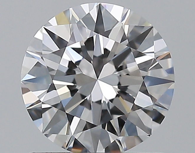 1 CaratE-VS1 EX Cut Round Diamond