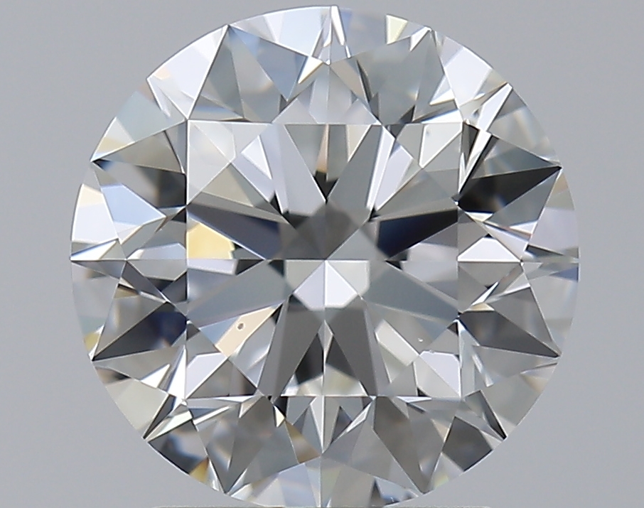 2.39 CaratF-VS2 EX Cut Round Diamond