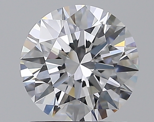 1.1 CaratE-VVS1 EX Cut Round Diamond