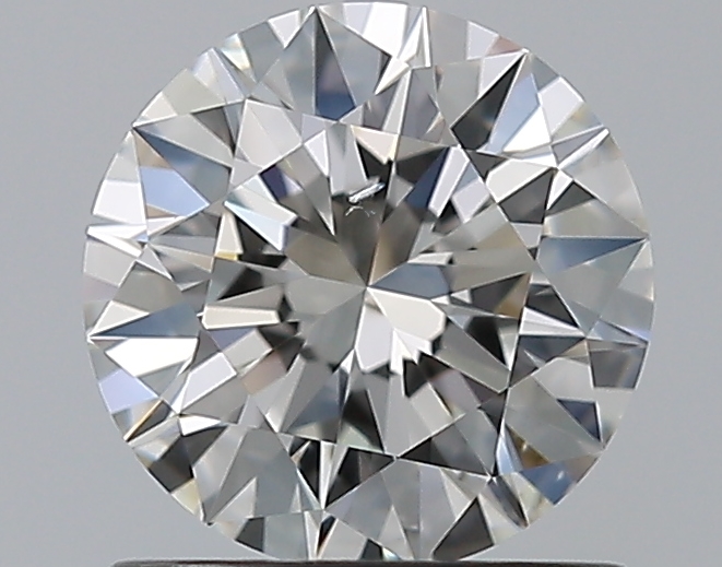 1.02 CaratH-SI1 EX Cut Round Diamond