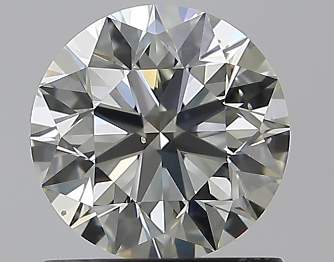 1 CaratK-SI1 EX Cut Round Diamond