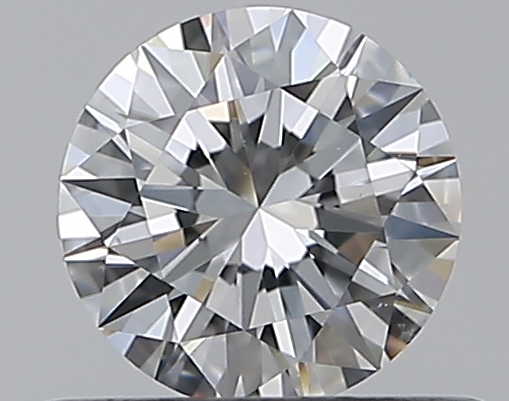 0.5 CaratE-VS2 EX Cut Round Diamond