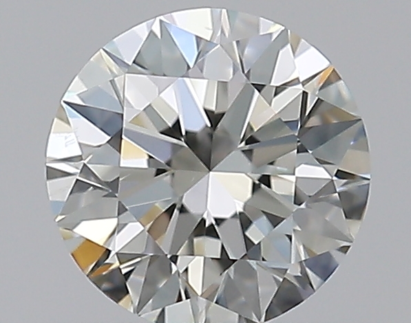 0.52 CaratJ-SI1 EX Cut Round Diamond