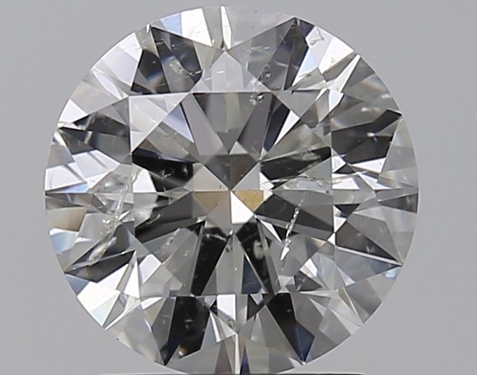 2 CaratH-SI2 EX Cut Round Diamond