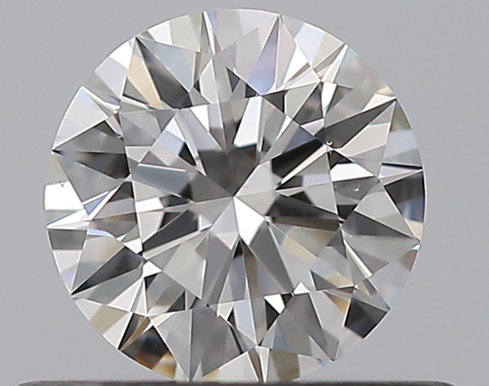 0.48 CaratE-VS2 EX Cut Round Diamond
