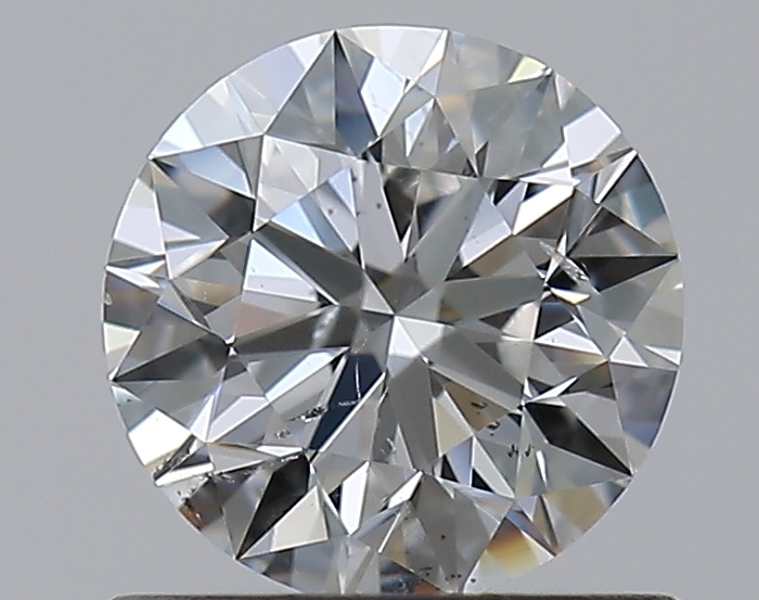 0.8 CaratG-SI2 EX Cut Round Diamond