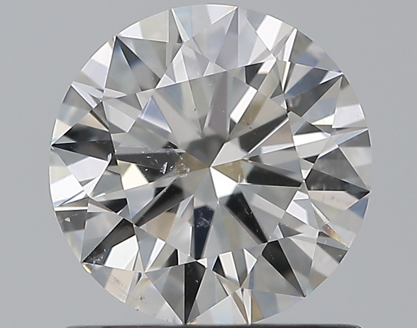 0.9 CaratH-SI2 EX Cut Round Diamond