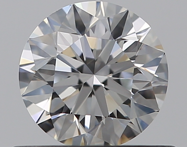 0.57 CaratF-VVS2 EX Cut Round Diamond