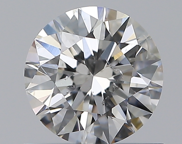 0.7 CaratH-SI2 EX Cut Round Diamond