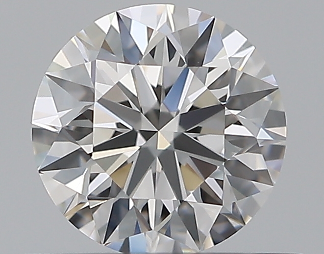 0.5 CaratF-VS1 EX Cut Round Diamond