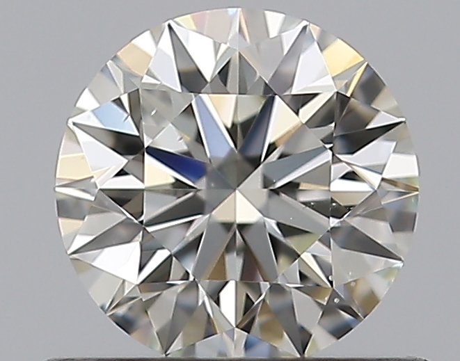 0.5 CaratJ-SI1 EX Cut Round Diamond