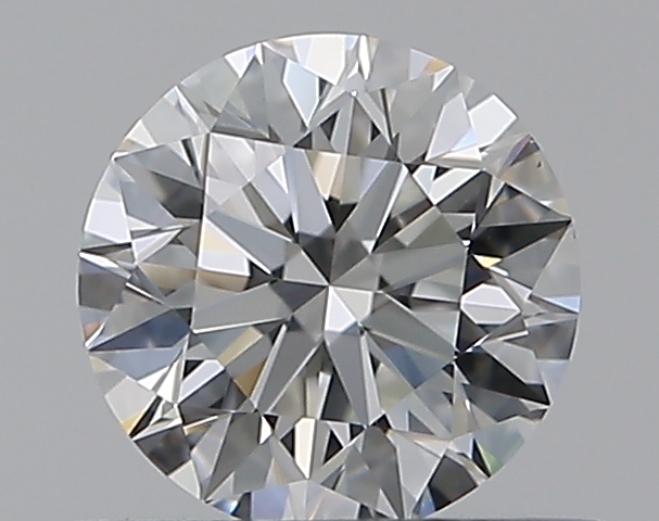0.5 CaratF-VS2 EX Cut Round Diamond