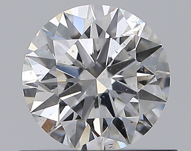 0.58 CaratF-SI2 EX Cut Round Diamond