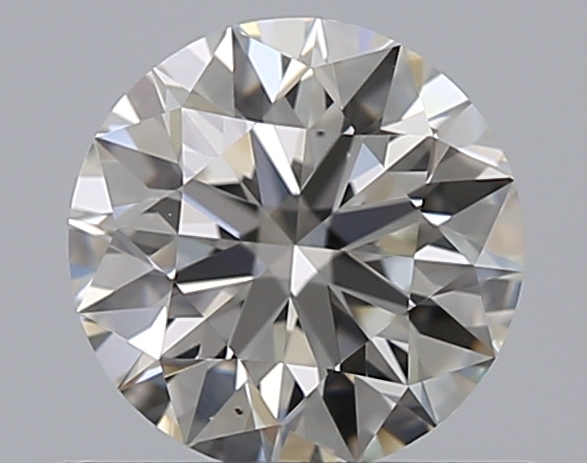 0.5 CaratJ-VS2 EX Cut Round Diamond